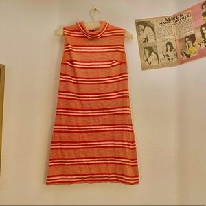 1960s Beat Mini Dress